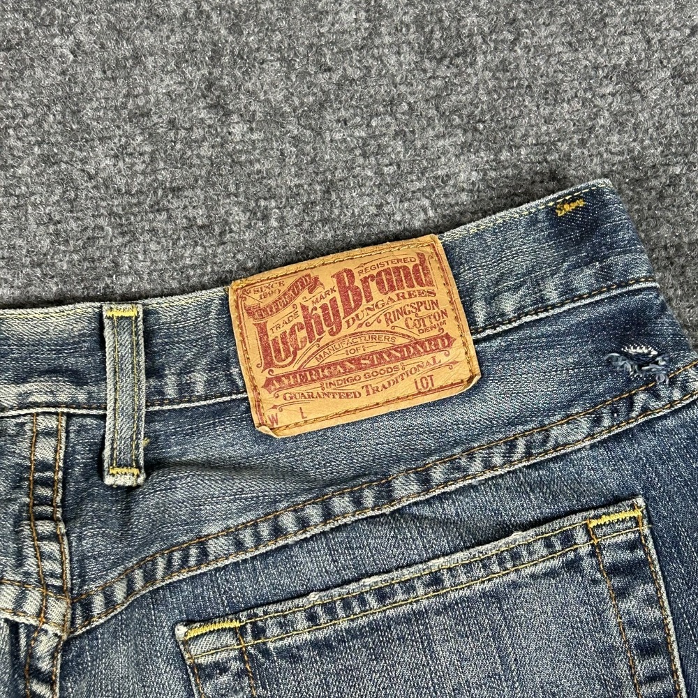 Vintage 90's Lucky Brand Bootcut Jeans Women's 10/30 Blue Denim USA #2559 - Picture 6 of 11